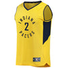Image of Darren Collison Indiana Pacers Gold Swingman Jersey 2018 - 2019