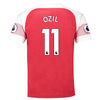Image of Mesut Özil Arsenal 2018/19 Home Player Jersey – Red