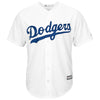 Image of Justin Turner Los Angeles Dodgers Majestic Official Cool Base Player Jersey - White