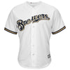 Image of Ryan Braun Milwaukee Brewers Majestic Home Official Cool Base Player Replica Jersey - White