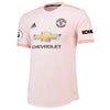 Image of Paul Pogba Manchester United 2018/19 Away Player Jersey – Coral