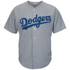 Image of Manny Machado Los Angeles Dodgers Majestic Official Cool Base Player Jersey – Gray