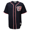 Image of Bryce Harper Washington Nationals Majestic Official Cool Base Player Replica Jersey - Navy