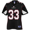 Image of Tre Boston Arizona Cardinals Pro Line Women's Player Jersey – Black 2018/2019
