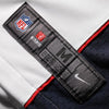 Image of Tom Brady New England Patriots Game Jersey - White/Navy Blue 2018/2019