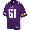 Image of Brett Jones Minnesota Vikings Pro Line Player Jersey – Purple 2018/2019