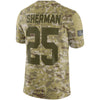 Image of Richard Sherman San Francisco 49ers Salute to Service Limited Jersey – Camo 2018/2019