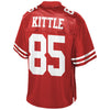Image of George Kittle San Francisco 49ers Pro Line Team Player Jersey – Scarlet 2018/2019
