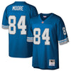 Image of Herman Moore Detroit Lions Mitchell & Ness 1996 Retired Player Replica Jersey - Blue