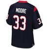 Image of AJ Moore Houston Texans NFL Pro Line Player Jersey  Navy