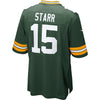 Image of Green Bay Packers Bart Starr Retired Player Game Jersey - Green
