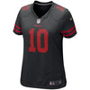 Image of Jimmy Garoppolo San Francisco 49ers Women's Game Jersey – Black 2018/2019