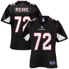 Image of Olsen Pierre Arizona Cardinals Pro Line Women's Player Jersey – Black 2018/2019