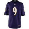 Image of Justin Tucker Baltimore Ravens Game Jersey - Purple 2018/2019