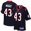 Image of Shareece Wright Houston Texans NFL Pro Line Player Jersey Navy