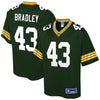 Image of Hunter Bradley Green Bay Packers NFL Pro Line Player Jersey Green