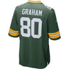 Image of Jimmy Graham Green Bay Packers Game Jersey Green