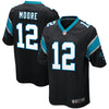 Image of DJ Moore Carolina Panthers Draft First Round Pick Game Jersey – Black 2018/2019