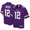 Image of Chad Beebe Minnesota Vikings Pro Line Player Jersey – Purple 2018/2019