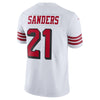 Image of Deion Sanders San Francisco 49ers Color Rush Vapor Untouchable Limited Retired Player Jersey – White 2018/2019