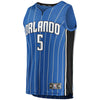 Image of Mohamed Bamba Orlando Magic Branded Fast Break Jersey - Icon Edition - Blue