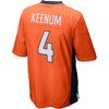 Image of Case Keenum Denver Broncos Game Jersey Orange