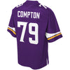 Image of Tom Compton Minnesota Vikings Pro Line Player Jersey – Purple 2018/2019