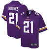 Image of Mike Hughes Minnesota Vikings Pro Line Big & Tall Player Jersey – Purple 2018/2019