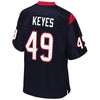 Image of Josh Keyes Houston Texans NFL Pro Line Player Jersey Navy