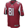 Image of Austin Hooper Atlanta Falcons Draft Game Jersey - Red 2018/2019
