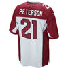 Image of Patrick Peterson Arizona Cardinals Game Football Jersey - White 2018/2019