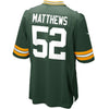 Image of Clay Matthews Green Bay Packers Game Jersey - Green