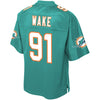 Image of Cameron Wake Miami Dolphins Pro Line Team Player Jersey – Aqua 2018/2019