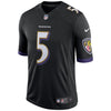 Image of Joe Flacco Baltimore Ravens Speed Machine Limited Player Jersey - Black 2018/2019