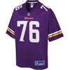 Image of Aviante Collins Minnesota Vikings Pro Line Team Color Player Jersey – Purple 2018/2019