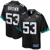 Image of Blair Brown Jacksonville Jaguars NFL Pro Line Team Player Jersey Black