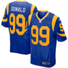 Image of Aaron Donald Los Angeles Rams Player Game Jersey  Royal