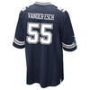 Image of Leighton Vander Esch Dallas Cowboys Draft First Round Pick Game Jersey – Navy 2018/2019