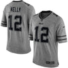 Image of Jim Kelly Buffalo Bills Gridiron Gray Limited Jersey - Gray 2018/2019