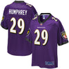 Image of Marlon Humphrey Baltimore Ravens Pro Line Team Color Player Jersey – Purple 2018/2019