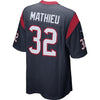 Image of Tyrann Mathieu Houston Texans Game Jersey Navy