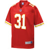 Image of Priest Holmes Kansas City Chiefs NFL Pro Line Retired Player Jersey Red
