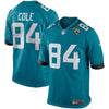 Image of Keelan Cole Jacksonville Jaguars Player Game Jersey Teal