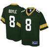 Image of Tim Boyle Green Bay Packers NFL Pro Line Player Jersey Green