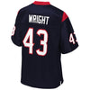 Image of Shareece Wright Houston Texans NFL Pro Line Player Jersey Navy