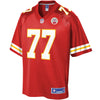 Image of Andrew Wylie Kansas City Chiefs NFL Pro Line Player Jersey Red