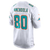 Image of Danny Amendola Miami Dolphins New Game Jersey – White 2018/2019