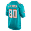 Image of Danny Amendola Miami Dolphins New Game Jersey – Aqua 2018/2019