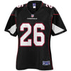 Image of Brandon Williams Arizona Cardinals Pro Line Women's Player Jersey – Black 2018/2019