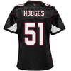 Image of Gerald Hodges Arizona Cardinals Pro Line Women's Player Jersey – Black 2018/2019